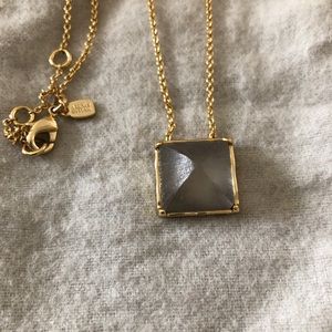 Alexis Bittar Jewelry - Alexis Bittar Lucite Gray Necklace - NWOT Alexis Bittar Jewelry - Alexis Bittar Lucite Gray Necklace - NWOT